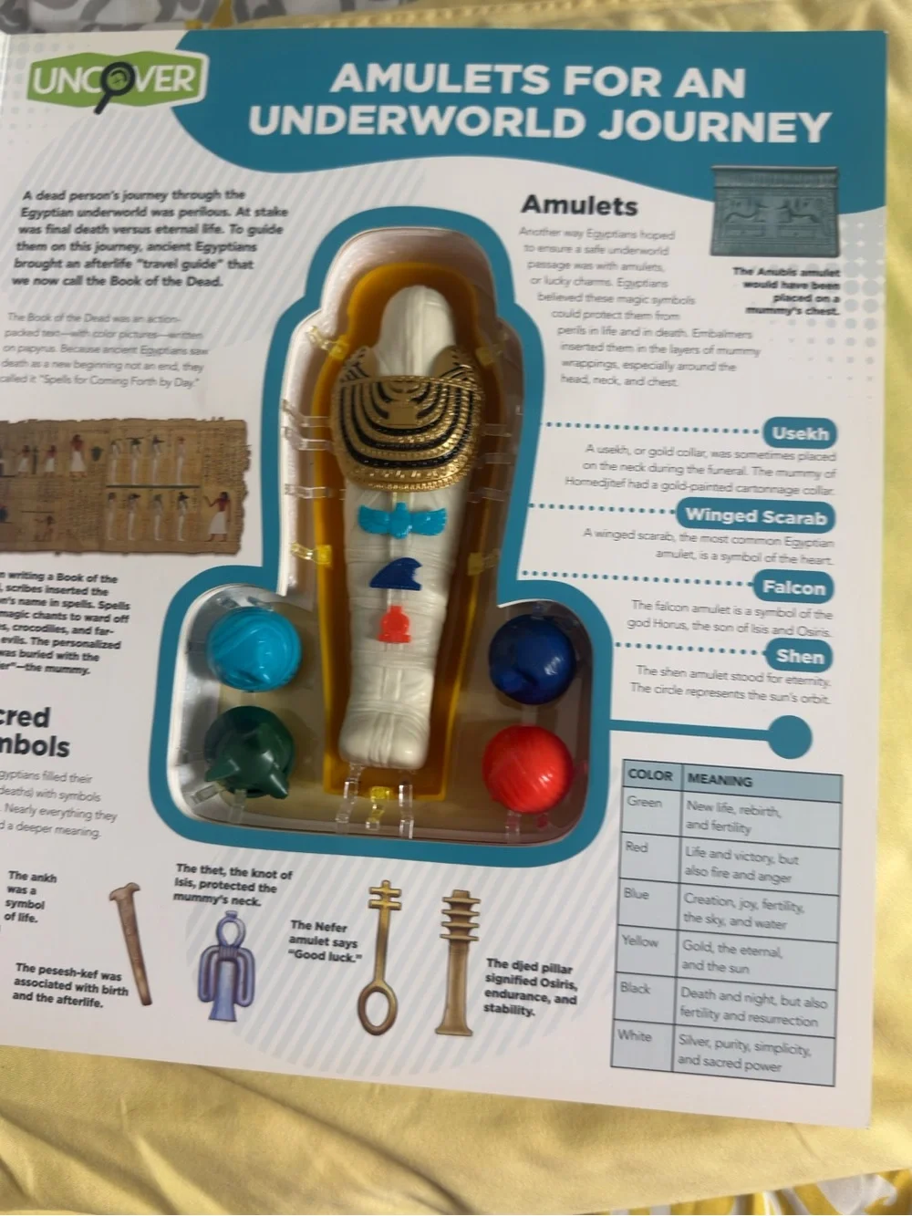 An Egyptian Mummy Kids Toy - Brown